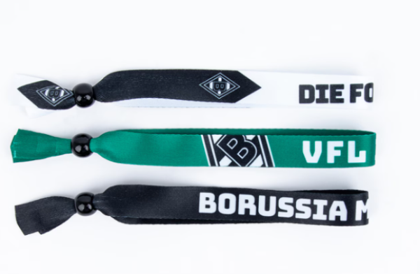 Borussia Mönchengladbach - Armband 3er Set 'Unsere Farben'